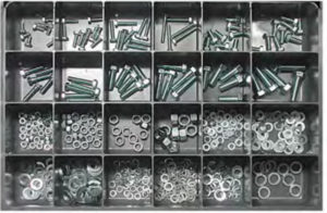 Wurth Grade 5 Japanese Metric Hardware Assortment with Washers
